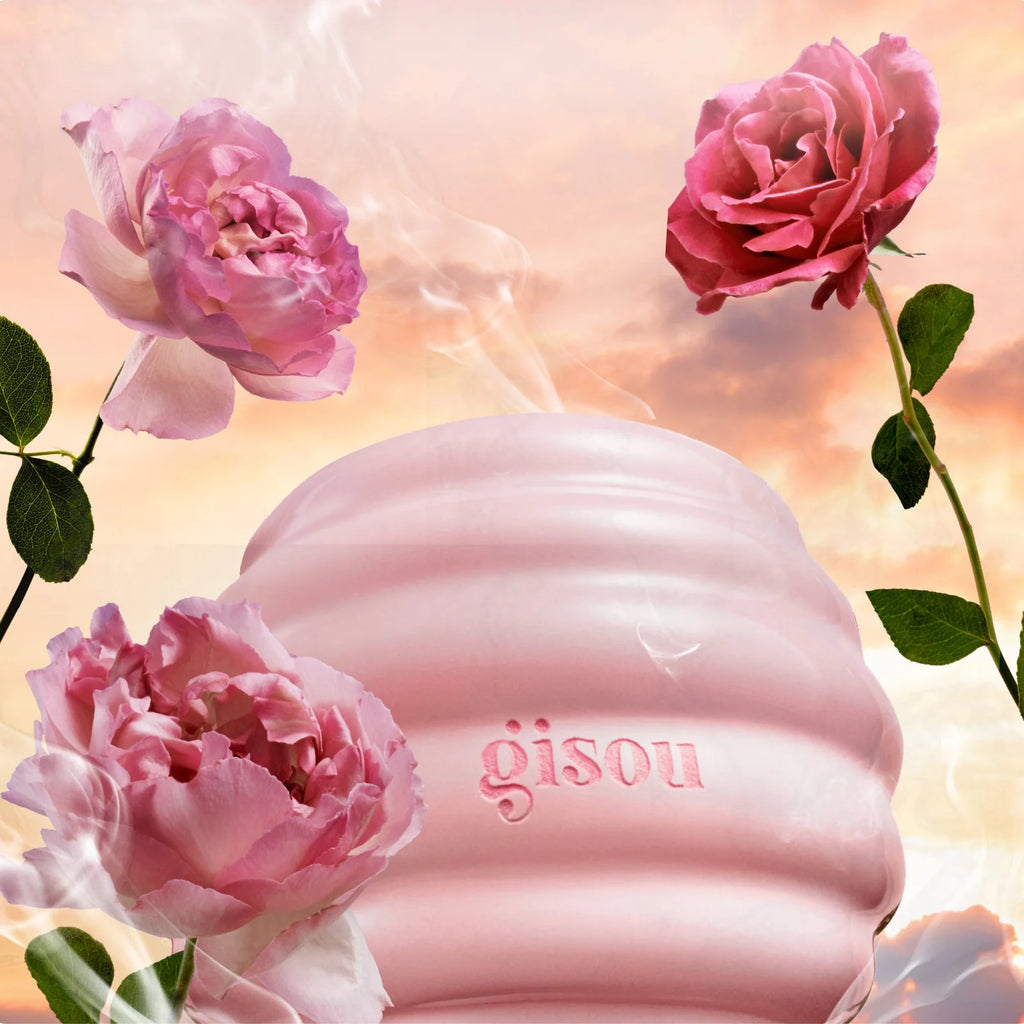 Gisou Honey Scented Candle - Wild Rose