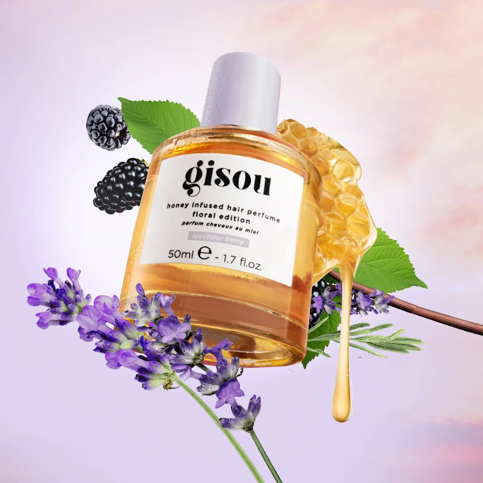 Gisou Honey Infused Hair Perfume Lavender Berry