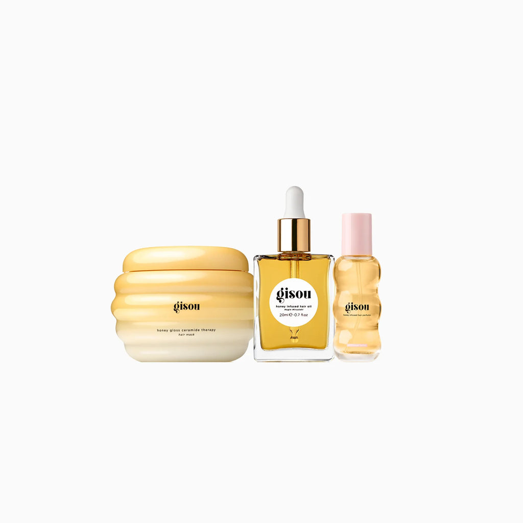 Gisou On-The-Go Honey Hair Trio