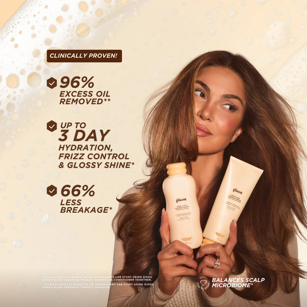 Gisou Honey Gloss Ceramide Therapy Hydrating Shampoo