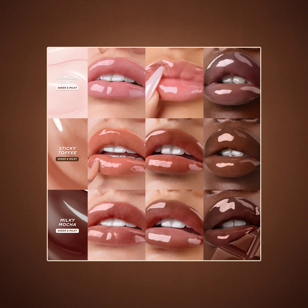 Gisou Glazed Lips Trio