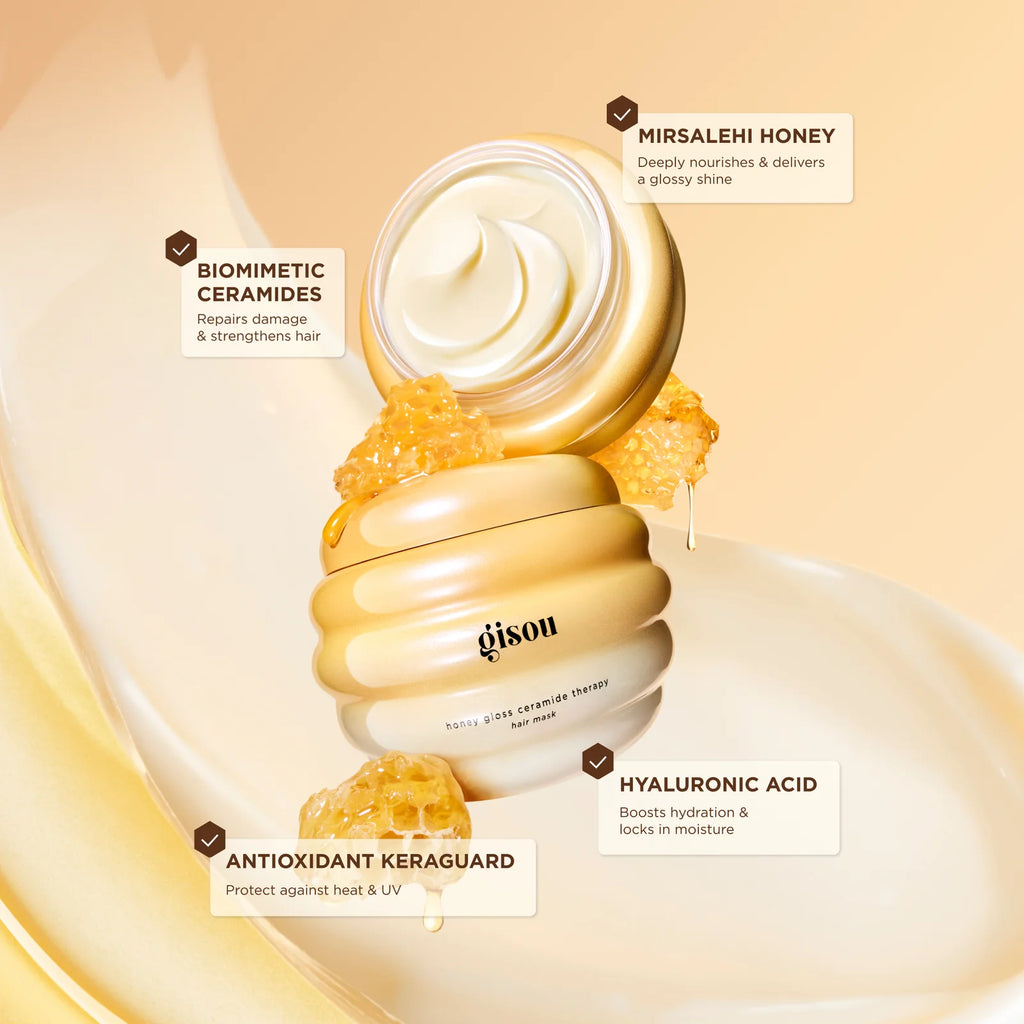 Gisou Honey Gloss Hair Wash Trio