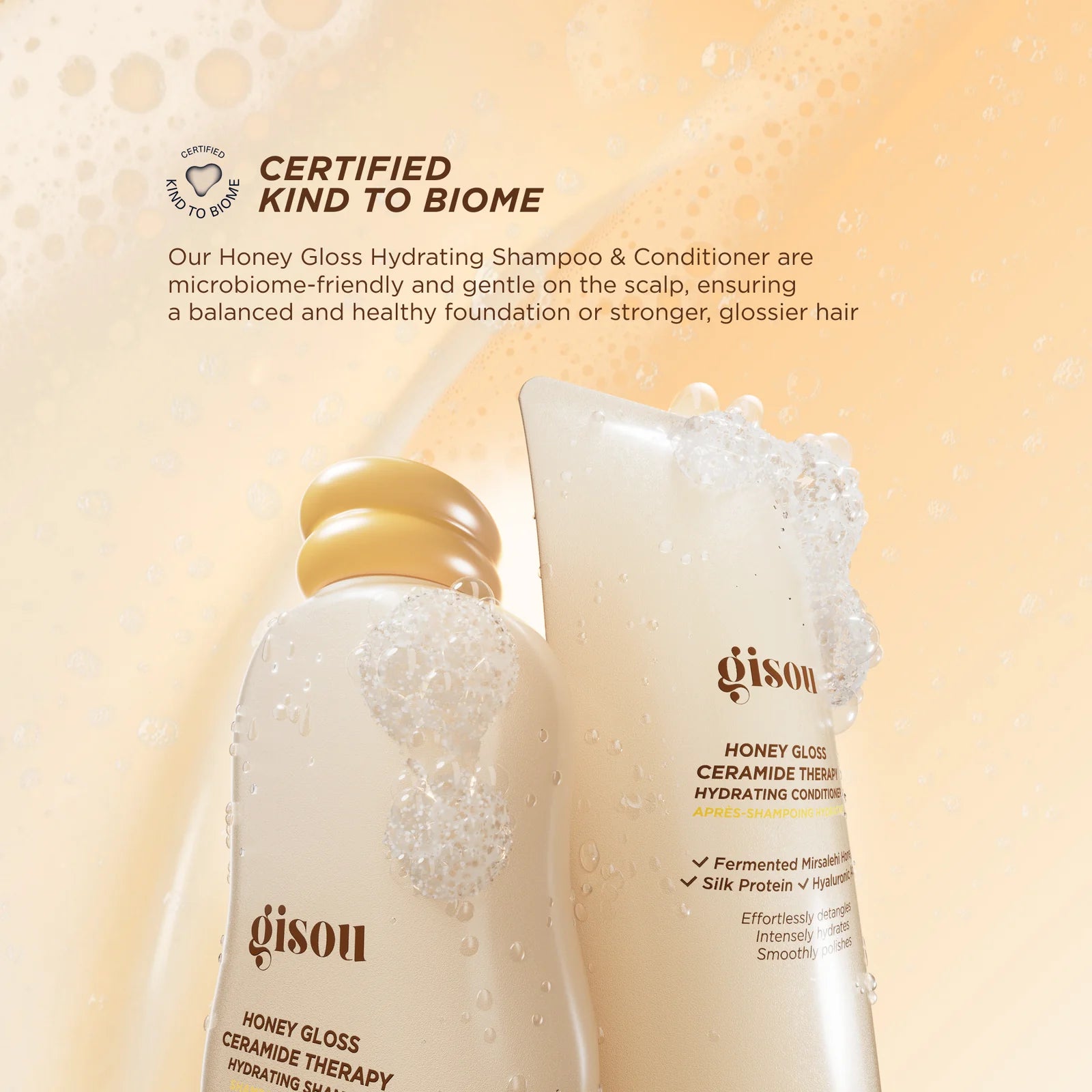 Gisou Honey Gloss Hair Wash Duo