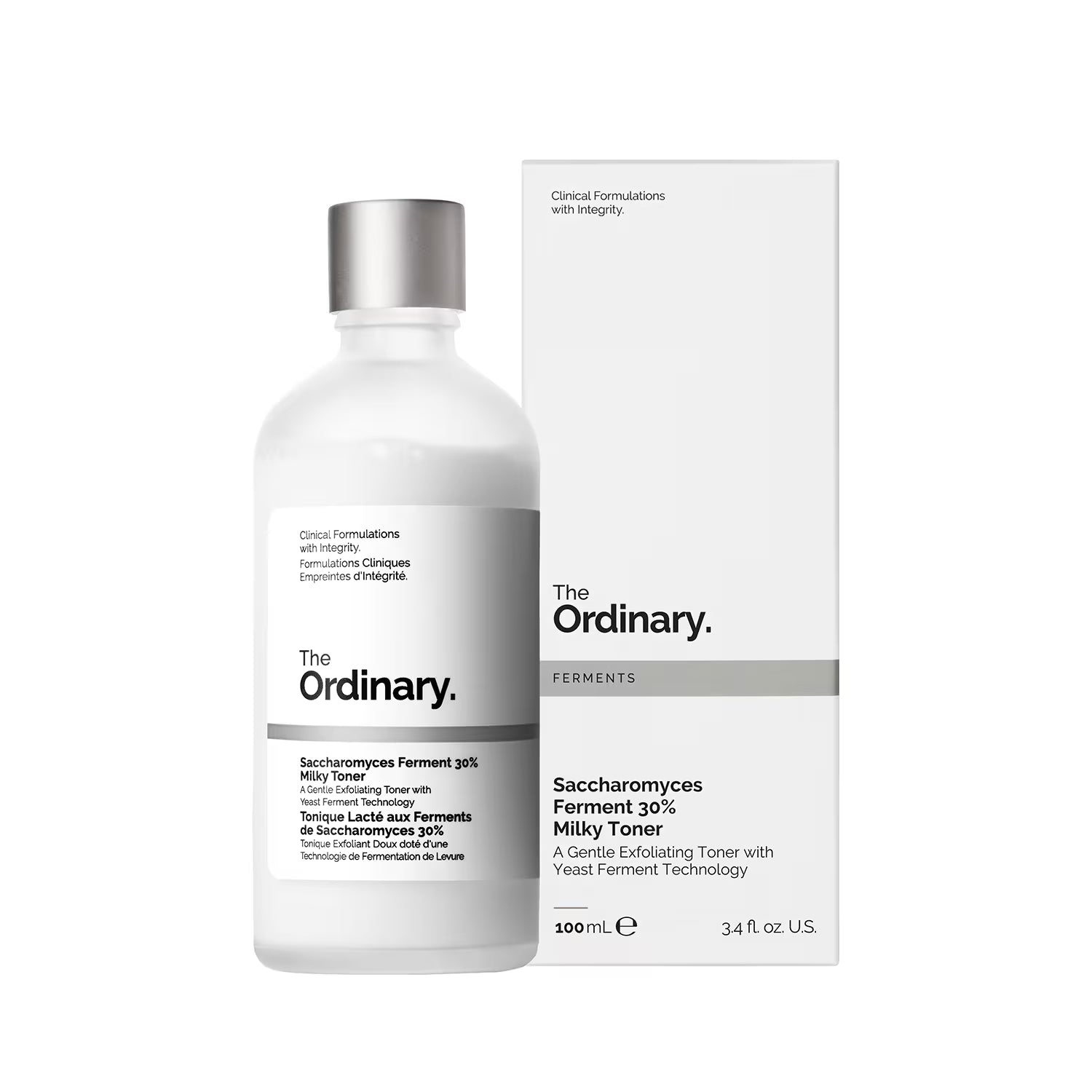 The Ordinary Tonik s mliječnom kiselinom 30% + fermentacijom Saccharomycesa