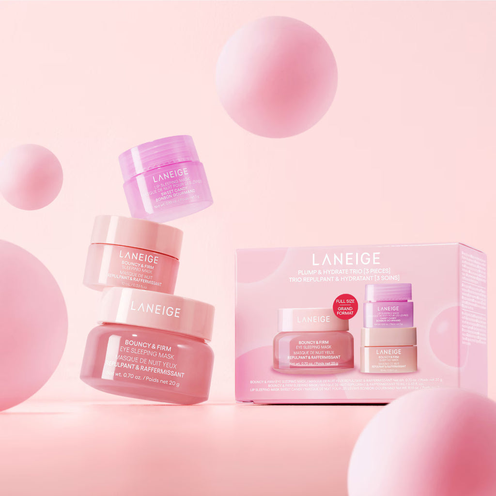 LANEIGE Trio Bouncy & Firm set za noćnu njegu
