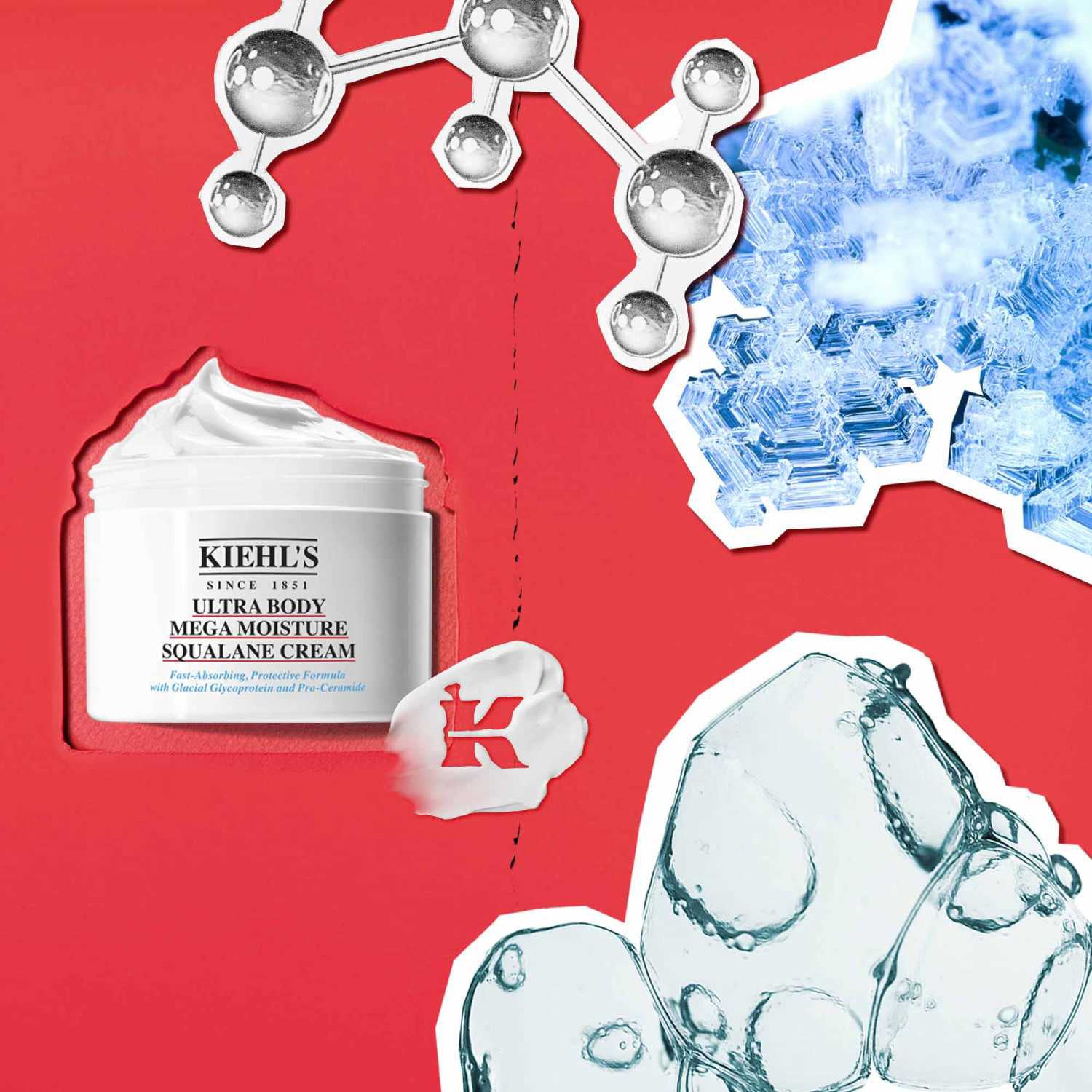 Kiehl's Ultra Body Mega Moisture Squalane Creme