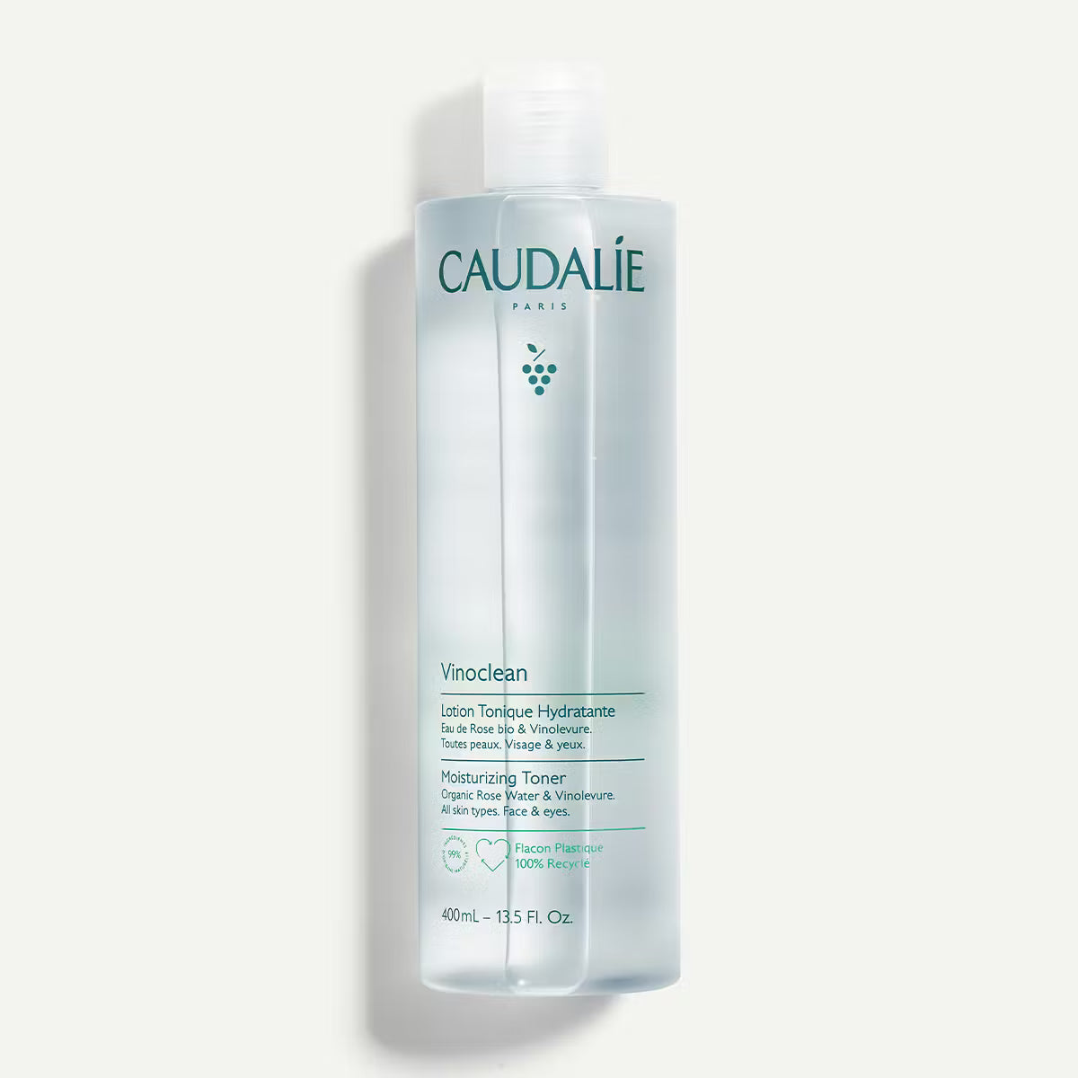 Caudalie Vinoclean Moisturizing Toner With Organic Rose Hydrosol
