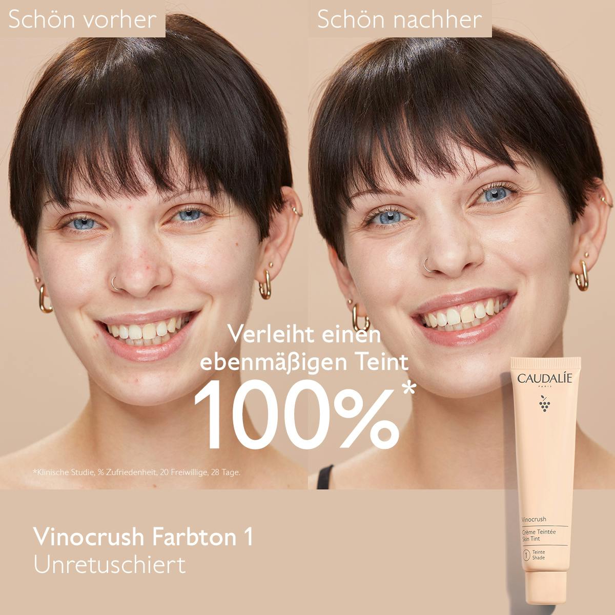 Caudalie Vinocrush Getönte Crème (Skin Tint)