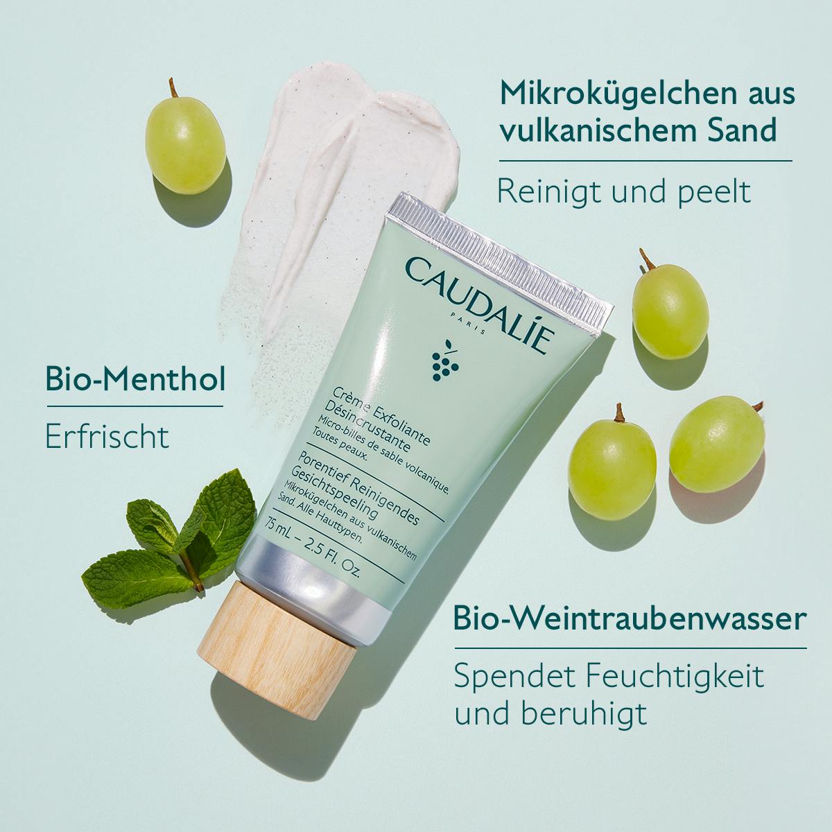 Caudalie Vinoclean Deep Cleansing Exfoliator