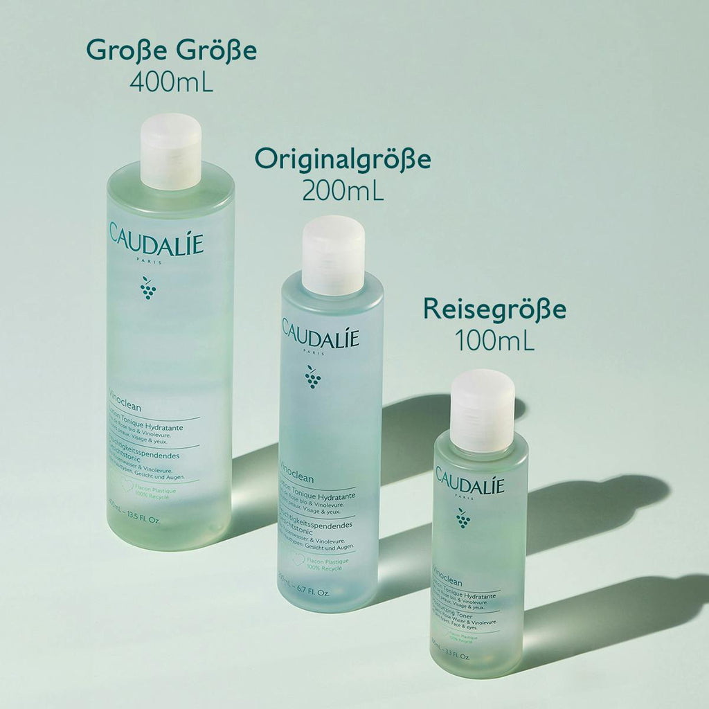 Caudalie Vinoclean Moisturizing Toner With Organic Rose Hydrosol