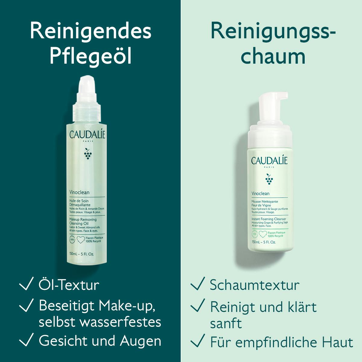 Caudalie Vinoclean Instant Foaming Cleanser