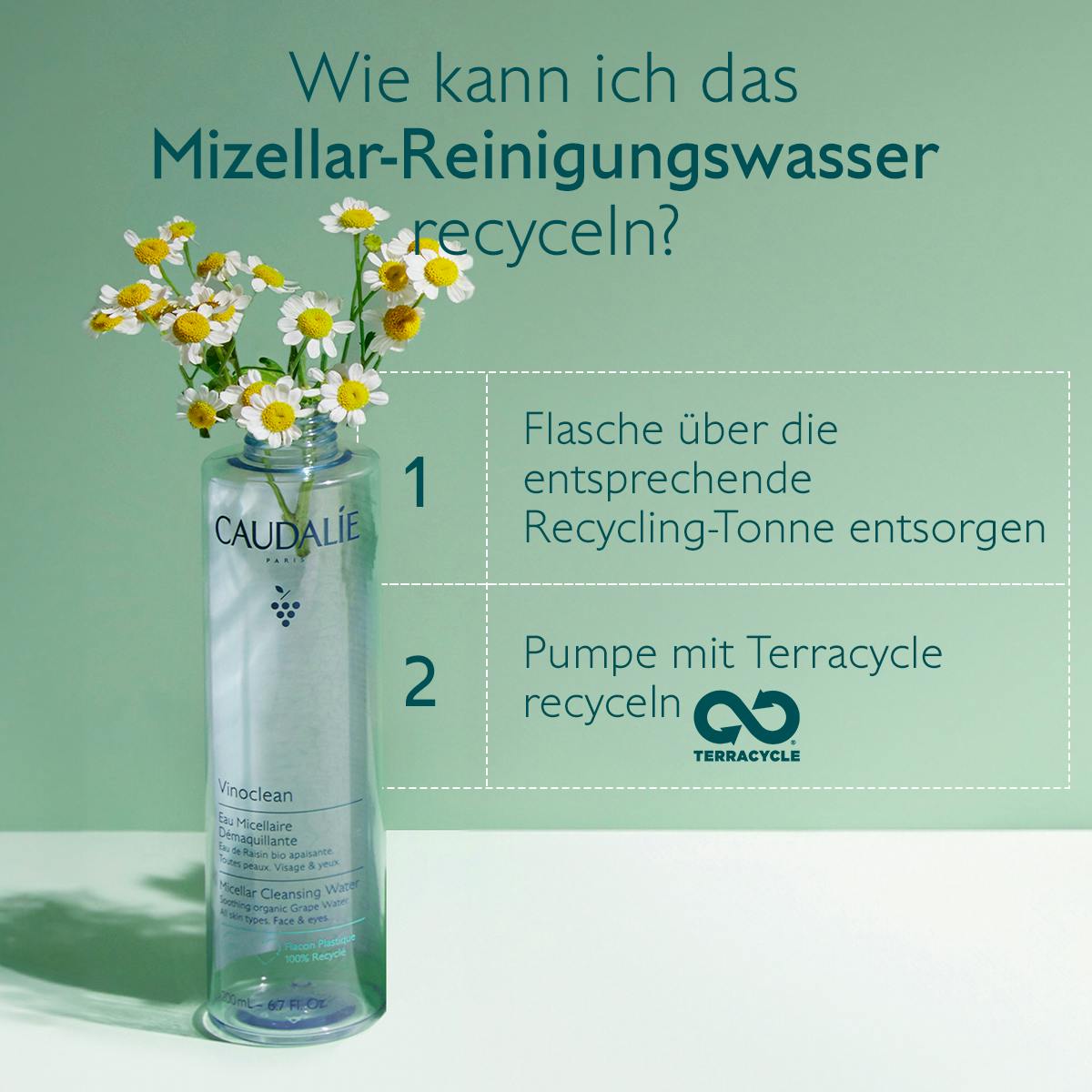 Caudalie Vinoclean Micellar Cleansing Water