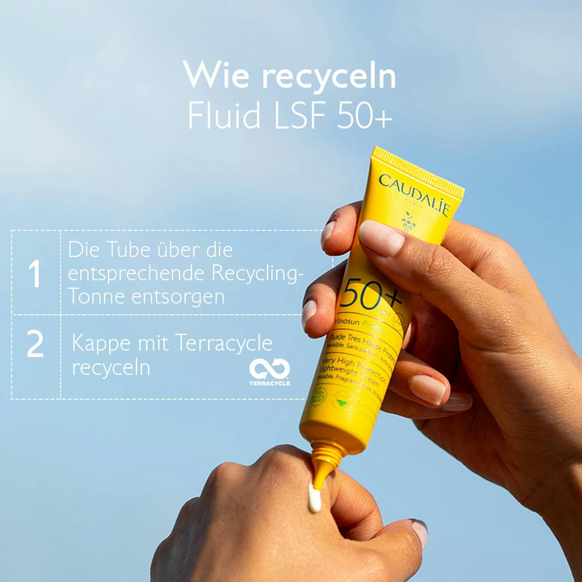 Caudalie Vinosun Protect Very High Protection Fluid SPF50+