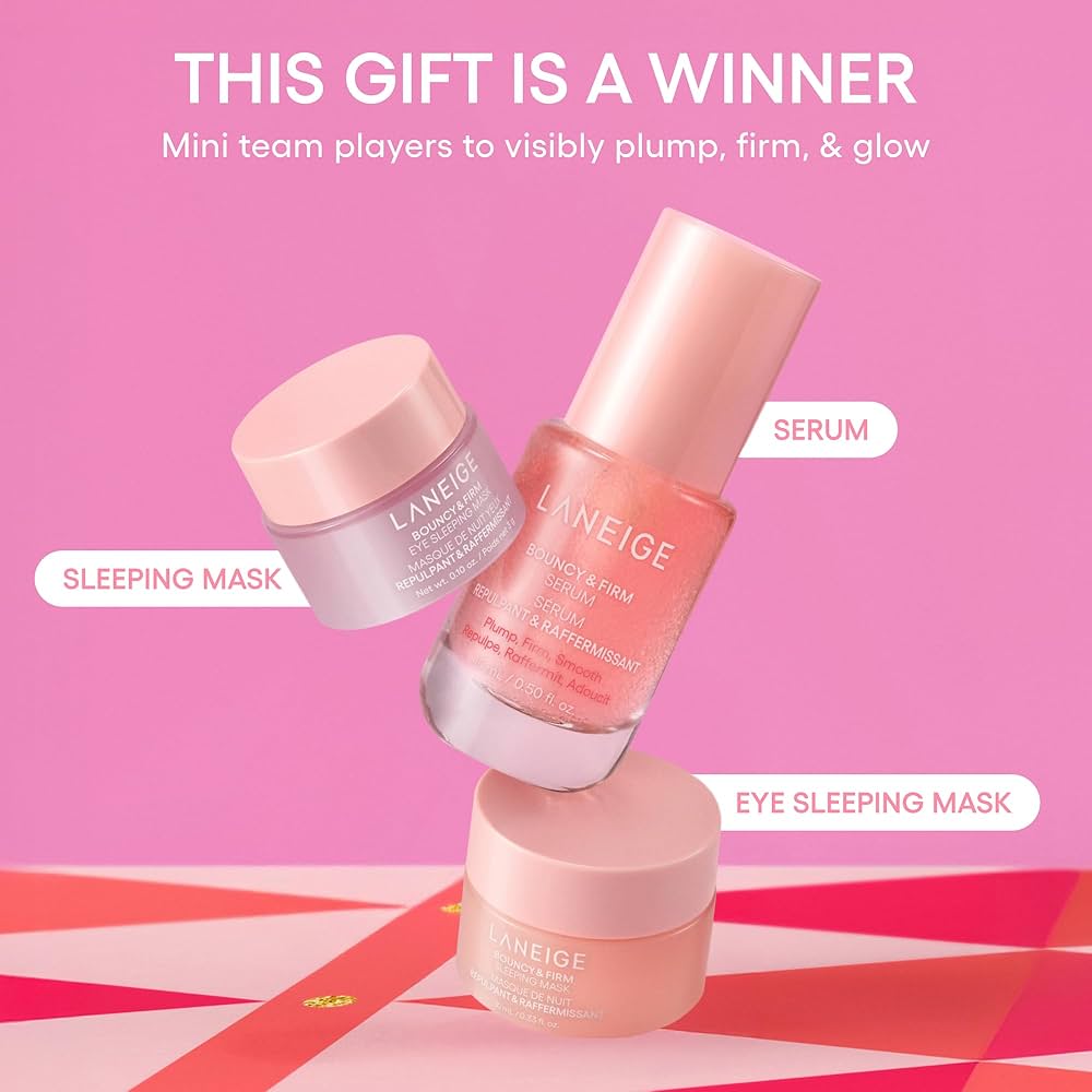 LANEIGE Trio Bouncy & Firm set za noćnu njegu