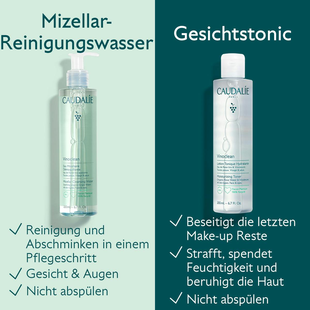 Caudalie Vinoclean Micellar Cleansing Water