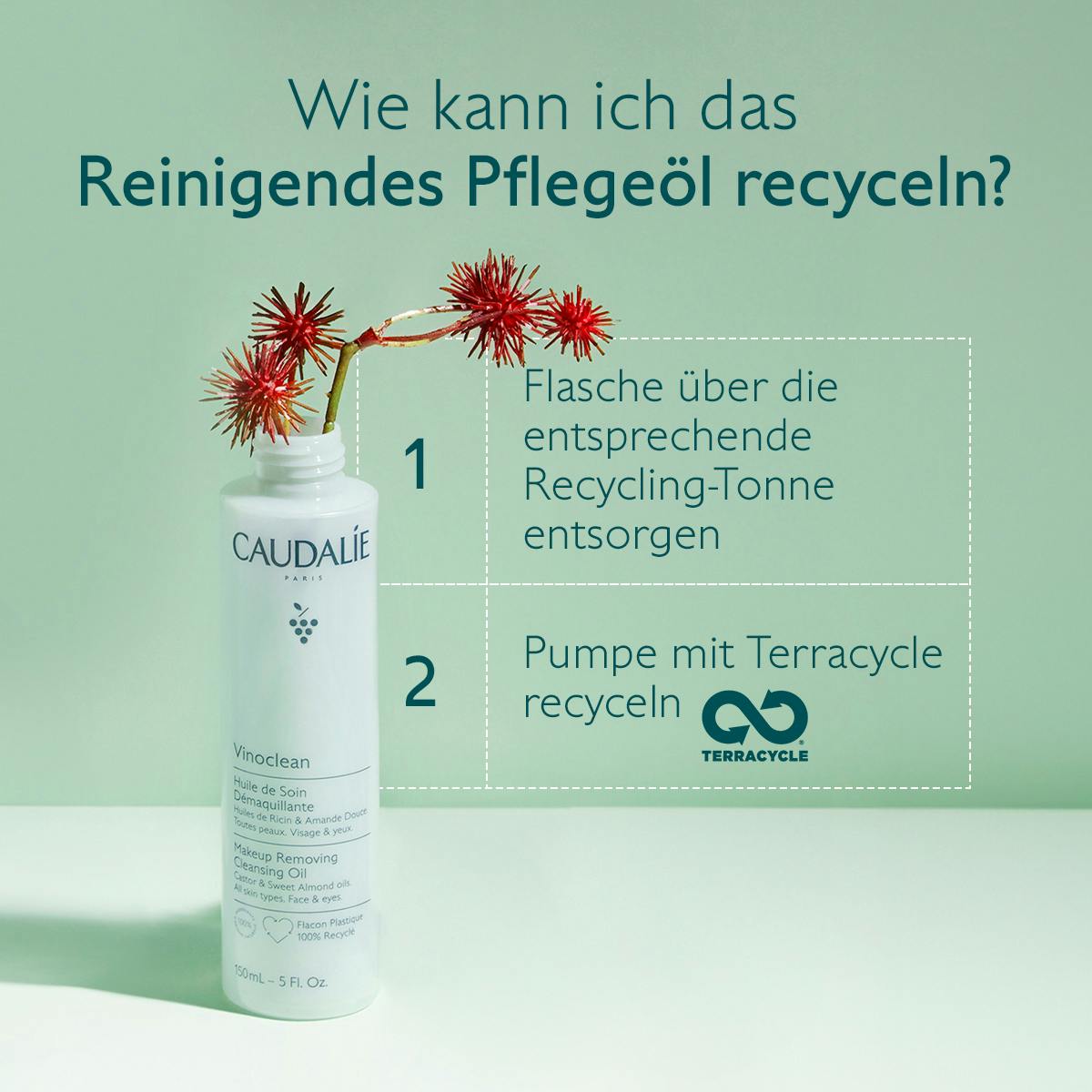 Caudalie Vinoclean Makeup Removing Cleansing Oil