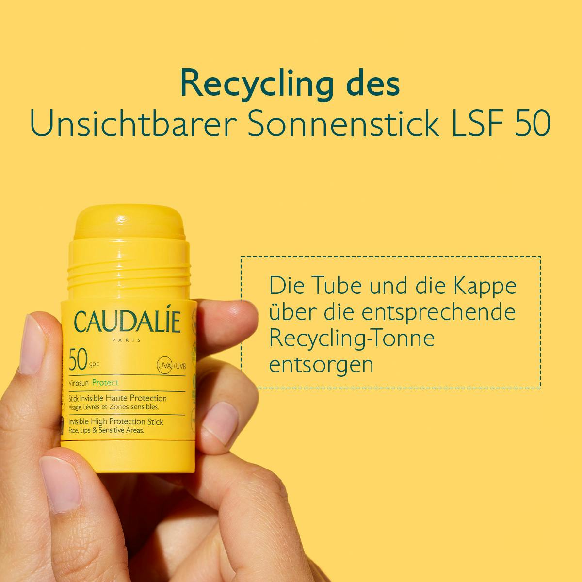 Caudalie Vinosun Protect Invisible High Protection Stick SPF50+