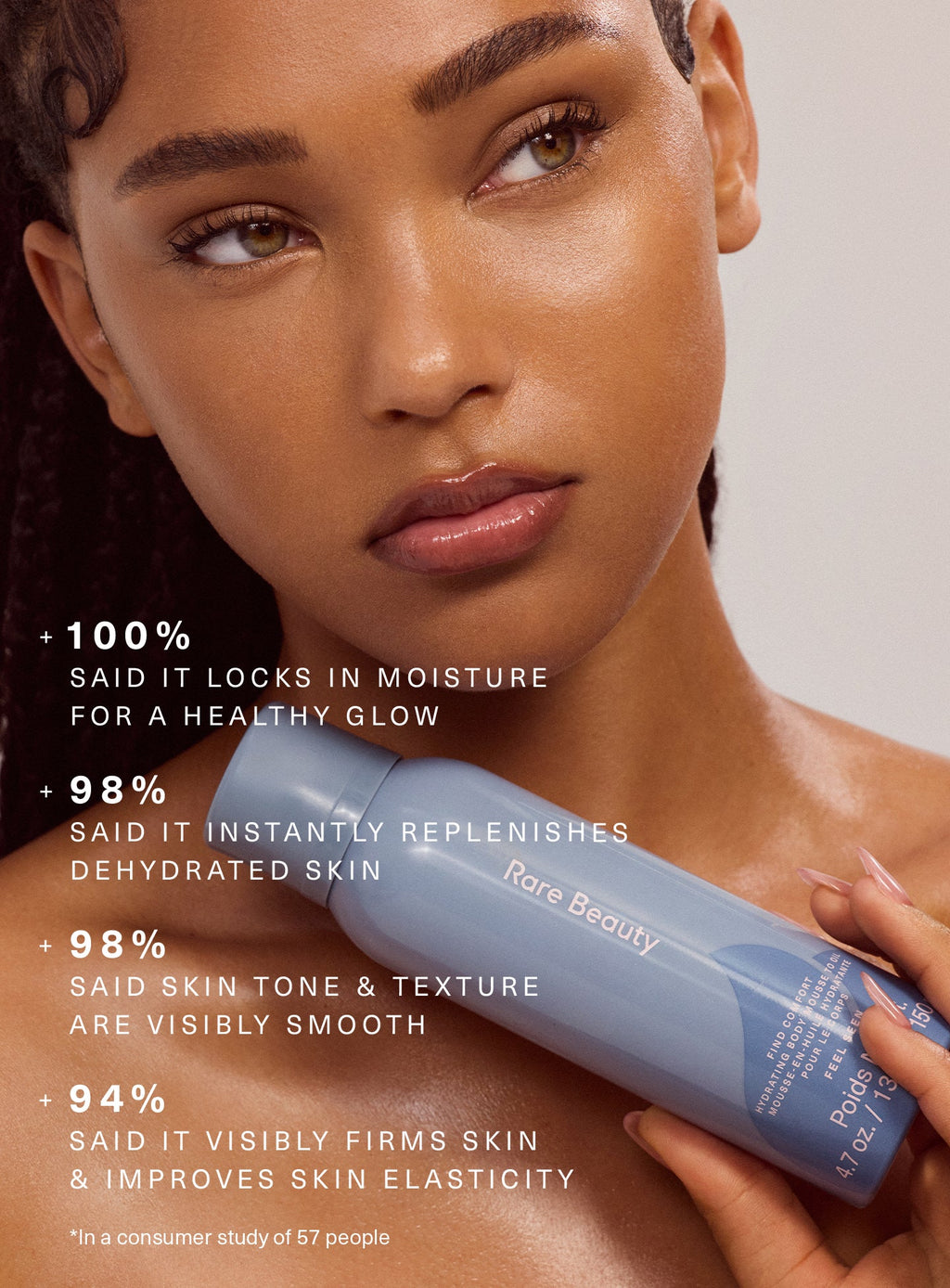 Rare Beauty Find Comfort Hydrating Body Mousse to Oil – Feel Seen
