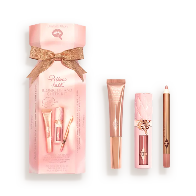 Charlotte Tilbury PILLOW TALK ICONIC LIP AND CHEEK KITLIP & CHEEK CRACKER-Nylaglow | BiH