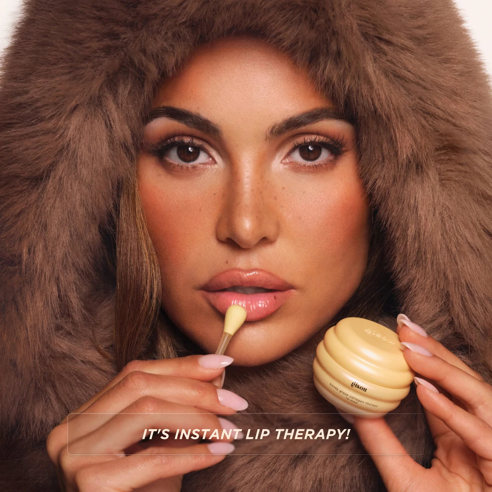 Gisou Honey Glaze Collagen Therapy Lip Mask