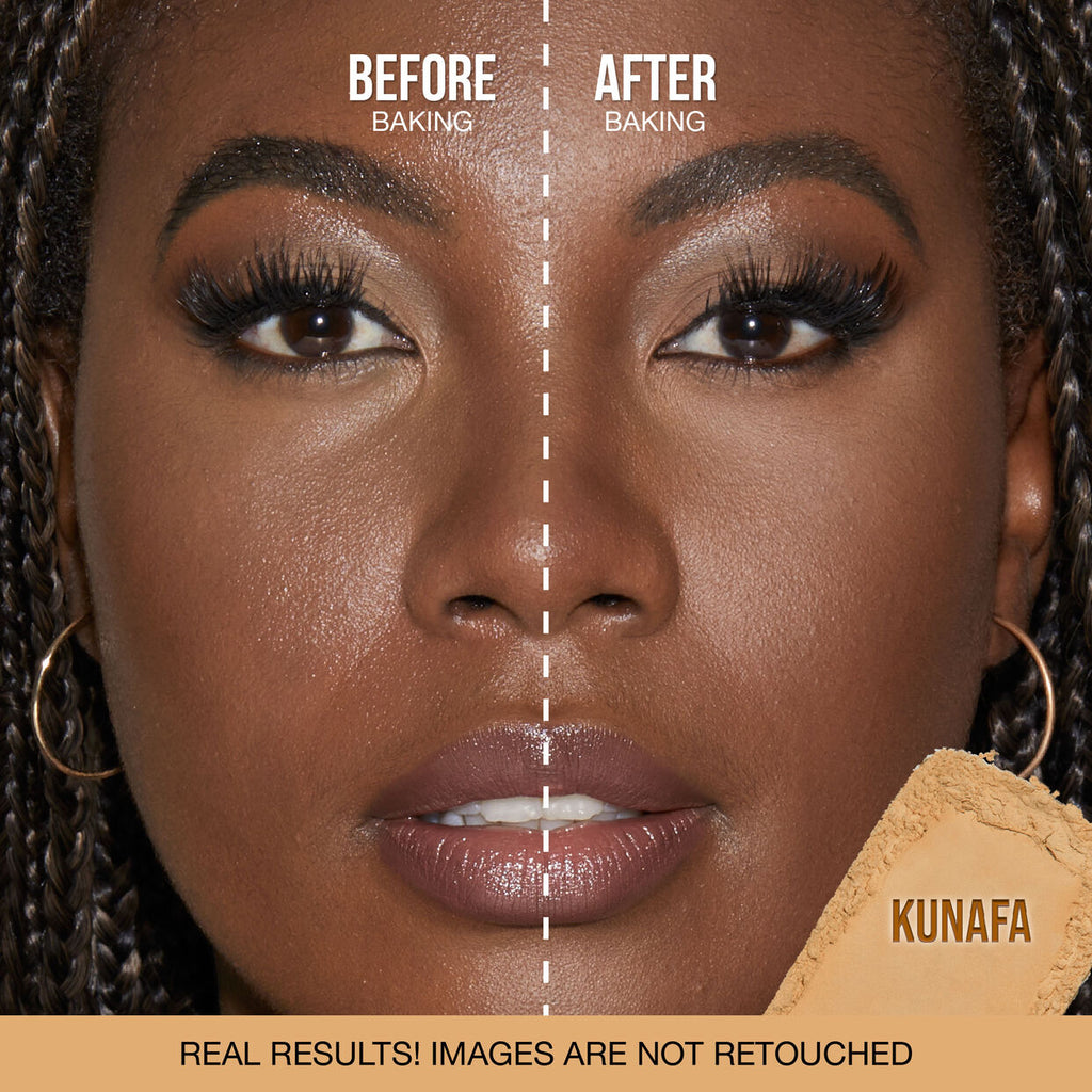 HudaBeauty Easy Bake and Snatch Pressed Talc-Free Brightening and Setting Powder