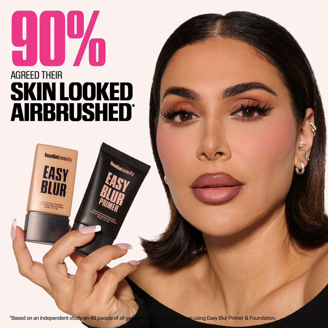HudaBeauty Easy Blur Silicone-Free Smoothing & Pore-Minimizing Primer