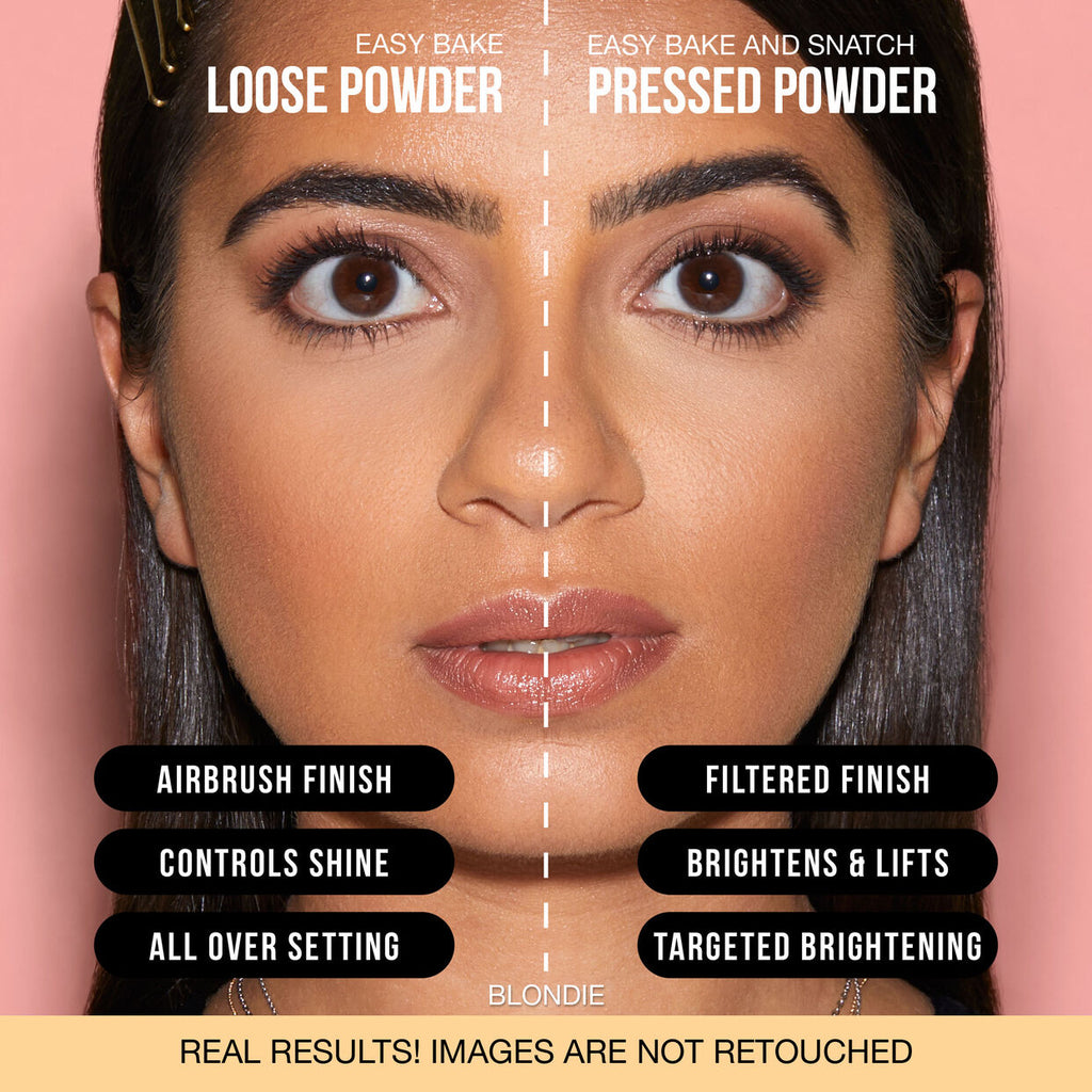 HudaBeauty Easy Bake and Snatch Pressed Talc-Free Brightening and Setting Powder