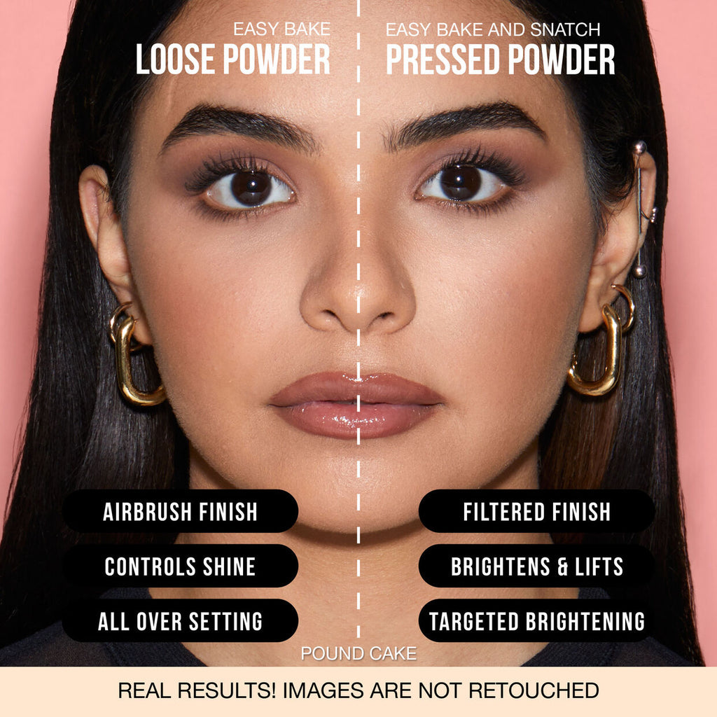 HudaBeauty Easy Bake and Snatch Pressed Talc-Free Brightening and Setting Powder