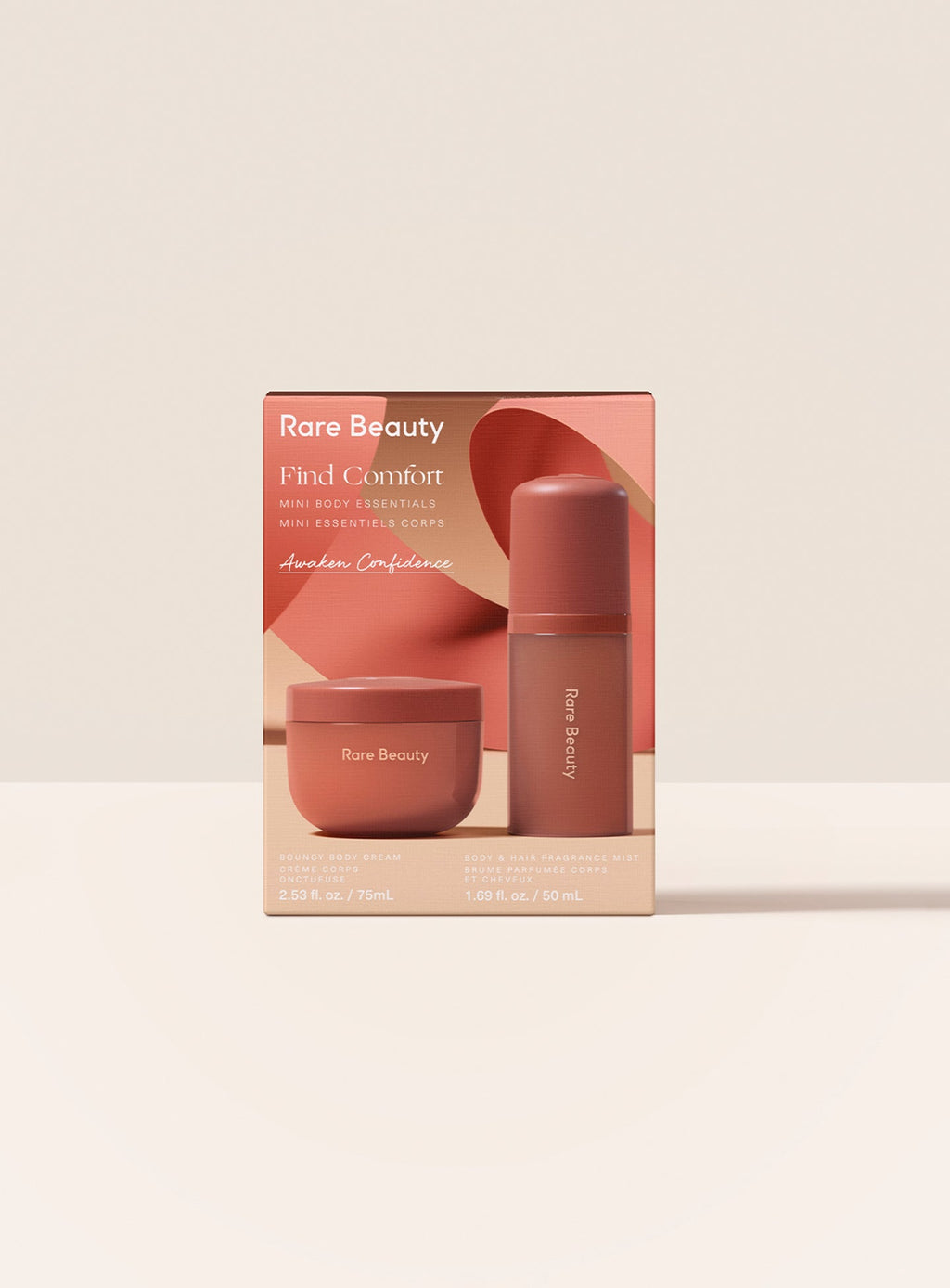 Rare Beauty Find Comfort Mini Body Essentials – Awaken Confidence