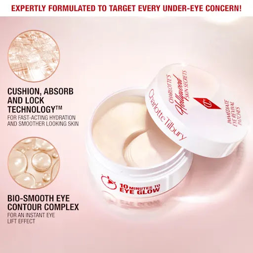 Charlotte Tilbury CHARLOTTE'S HOLLYWOOD SKIN SECRETS IMMEDIATE EYE REVIVAL PATCHES
