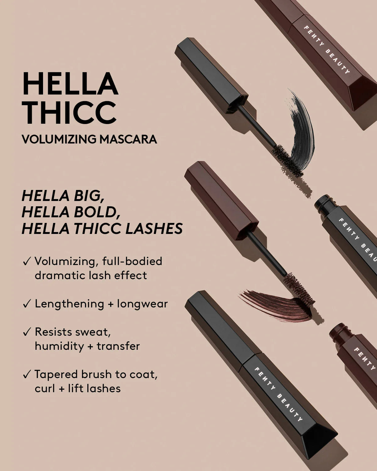 Fenty Beauty Hella Thicc Volumizing Mascara