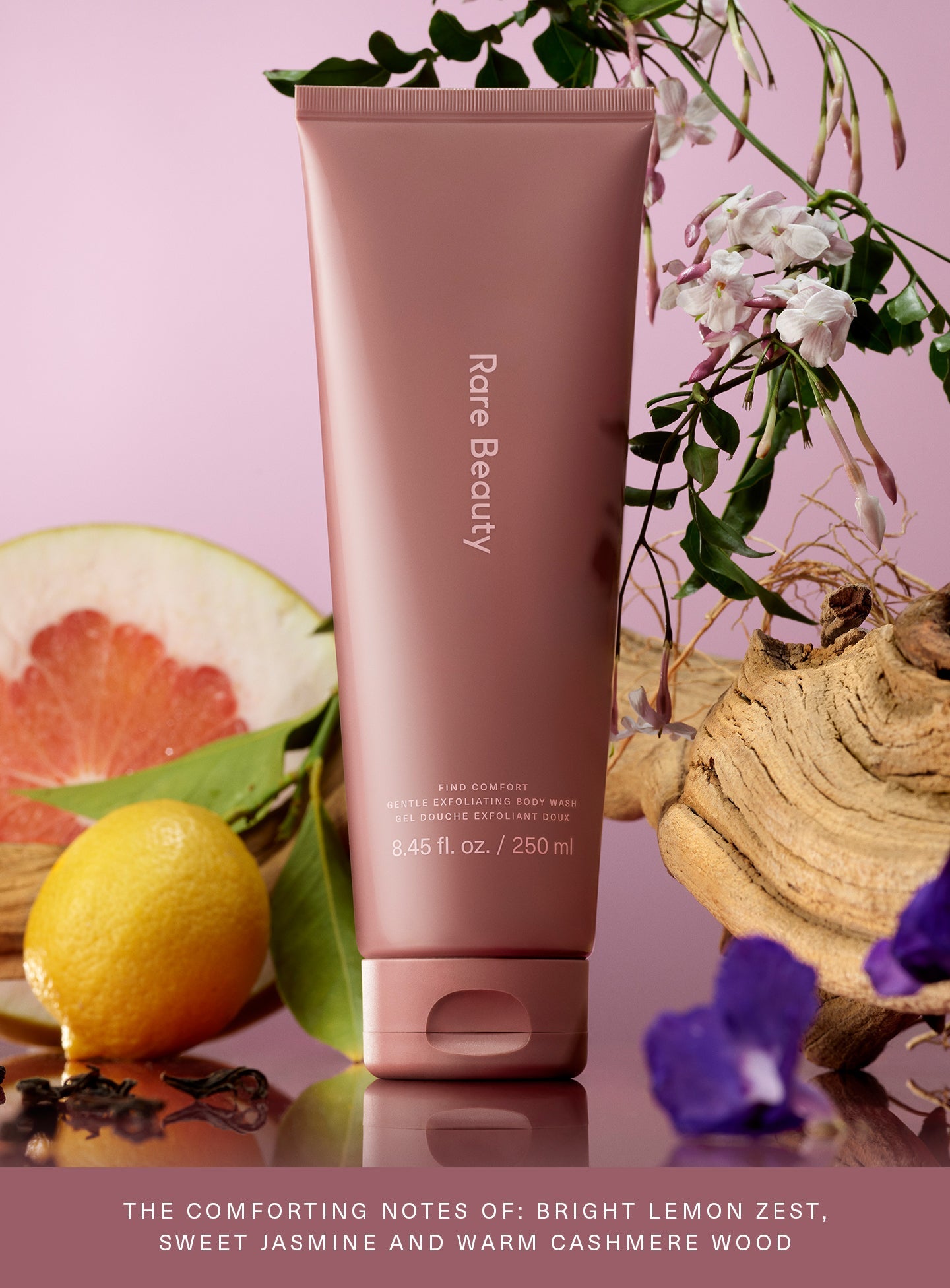 Rare Beauty Find Comfort Gentle Exfoliating Body Wash