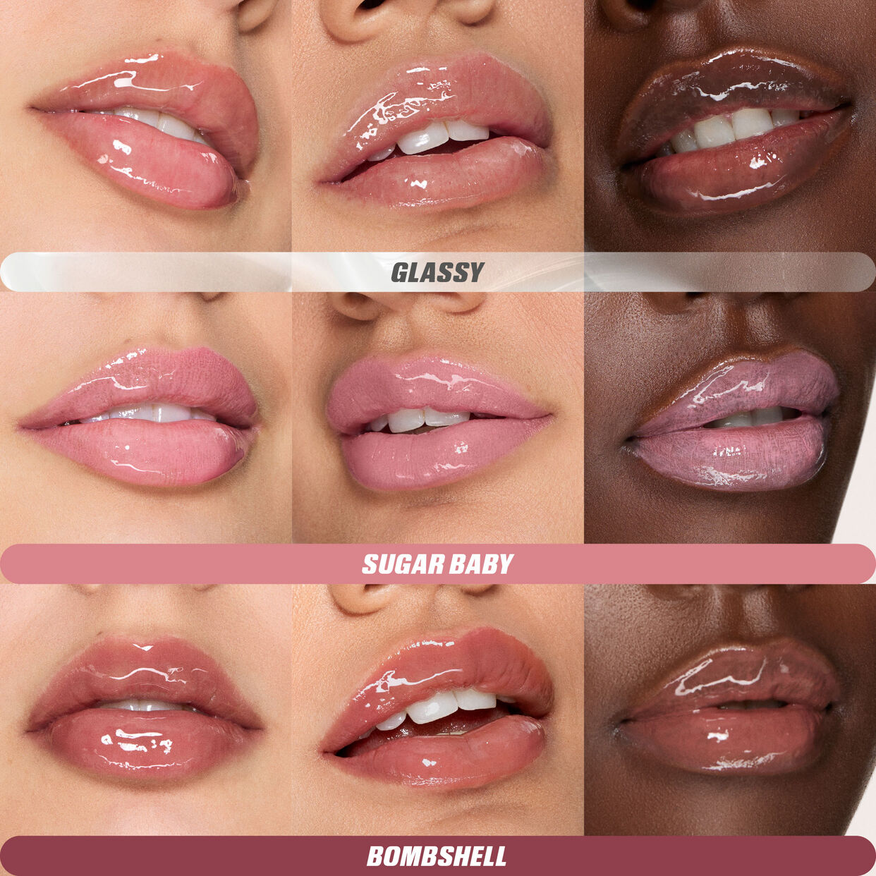 HudaBeauty Glossiest Gloss Trio