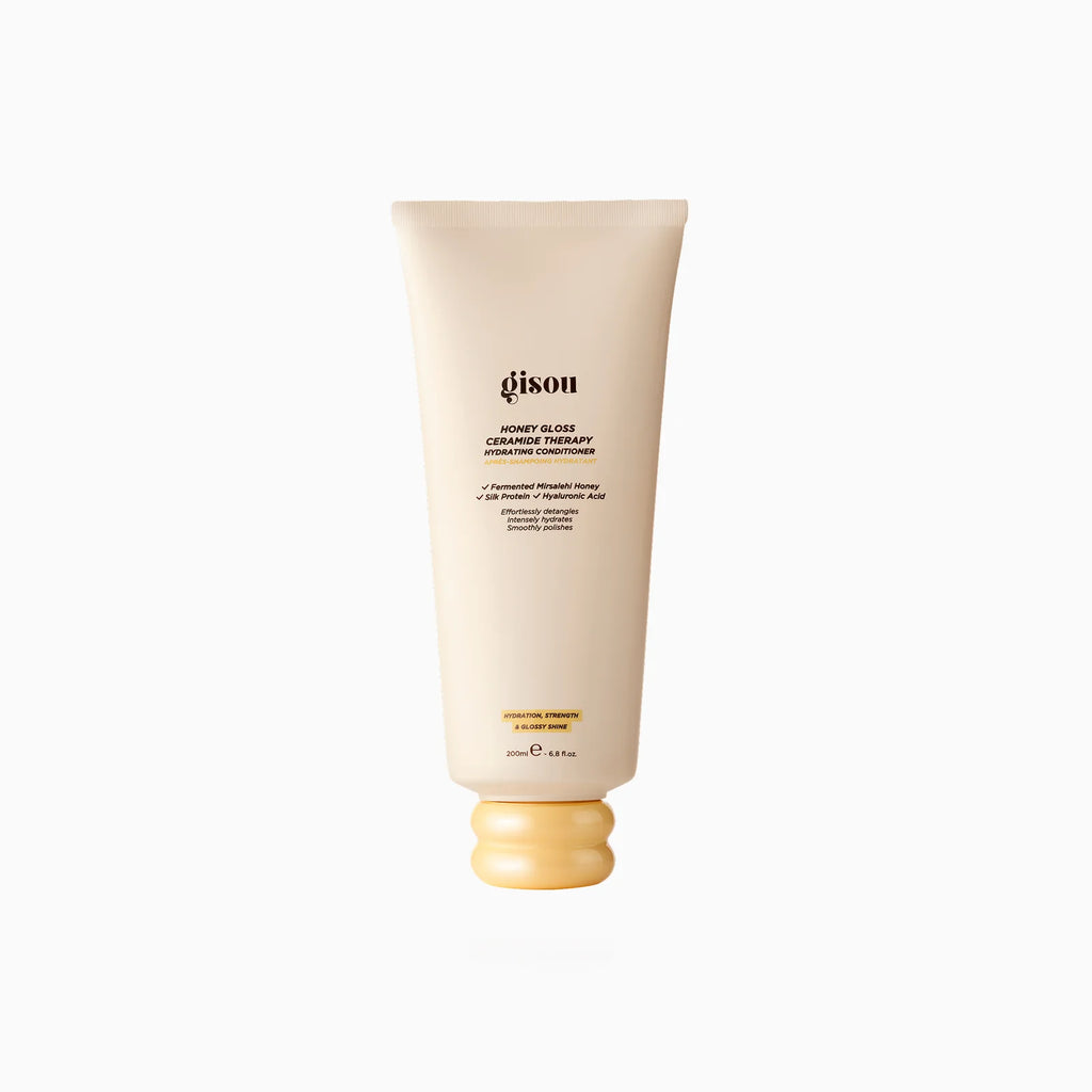 Gisou Honey Gloss Ceramide Therapy Hydrating Conditioner-Nylaglow-BiH