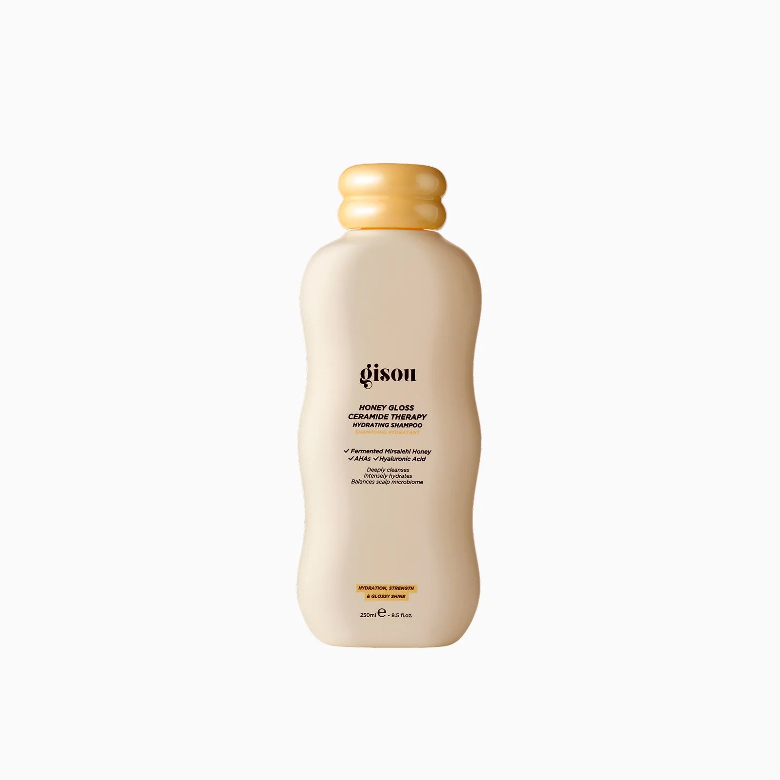 Gisou Honey Gloss Ceramide Therapy Hydrating Shampoo-Nylaglow-BiH