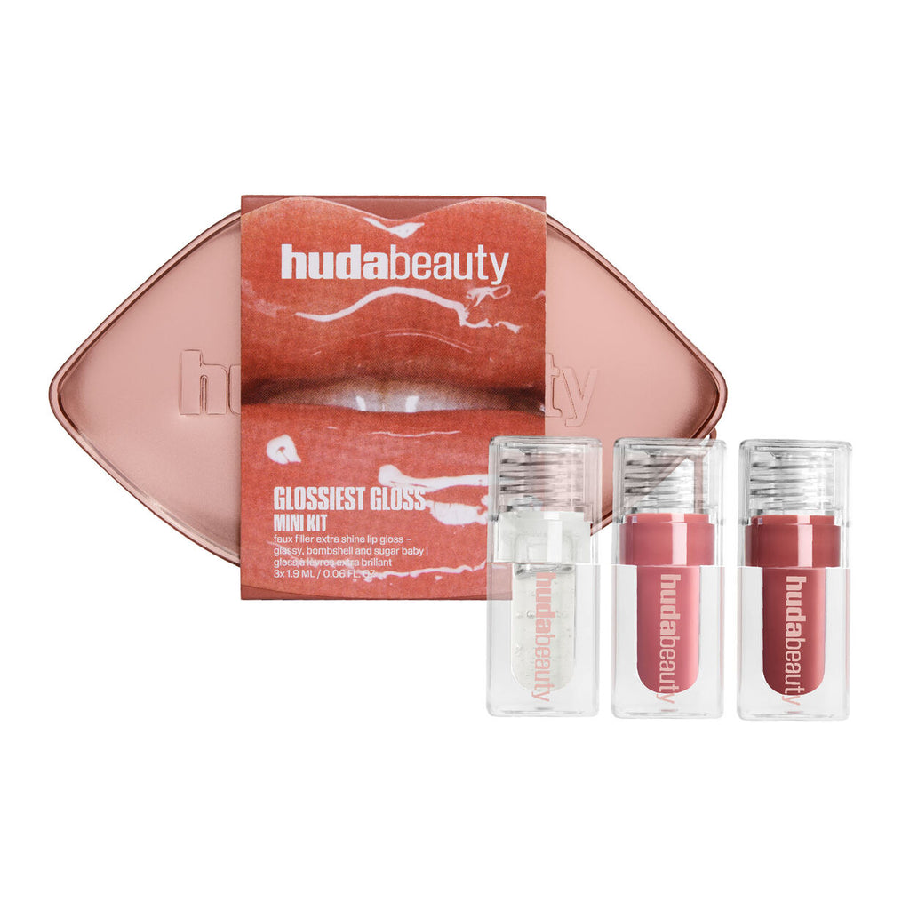 HudaBeauty Glossiest Gloss Trio-Nylaglow | BiH