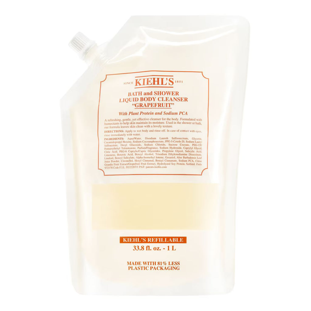Kiehl’s Grapefruit Bath and Shower Liquid Body Cleanser - Nylaglow