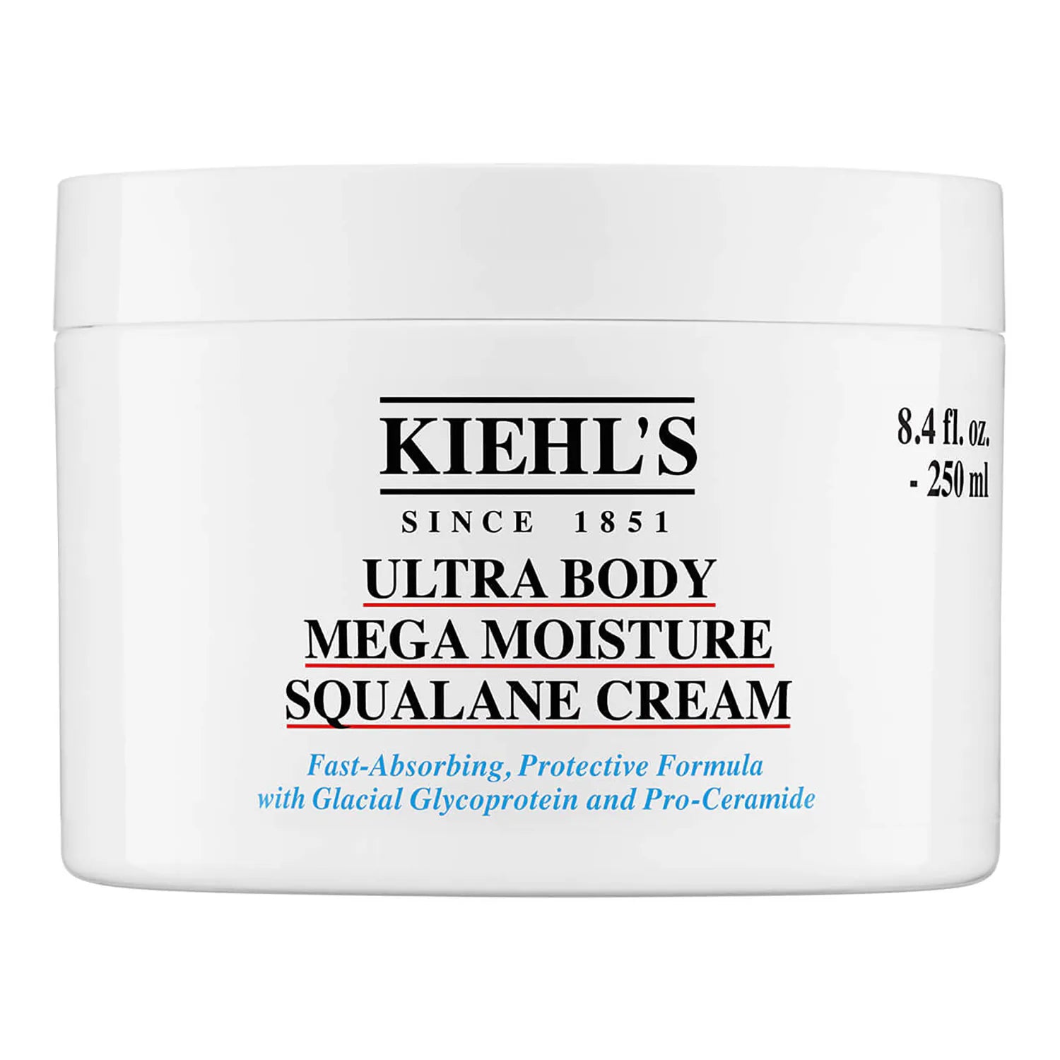 Kiehl's Ultra Body Mega Moisture Squalane Creme - Nylaglow
