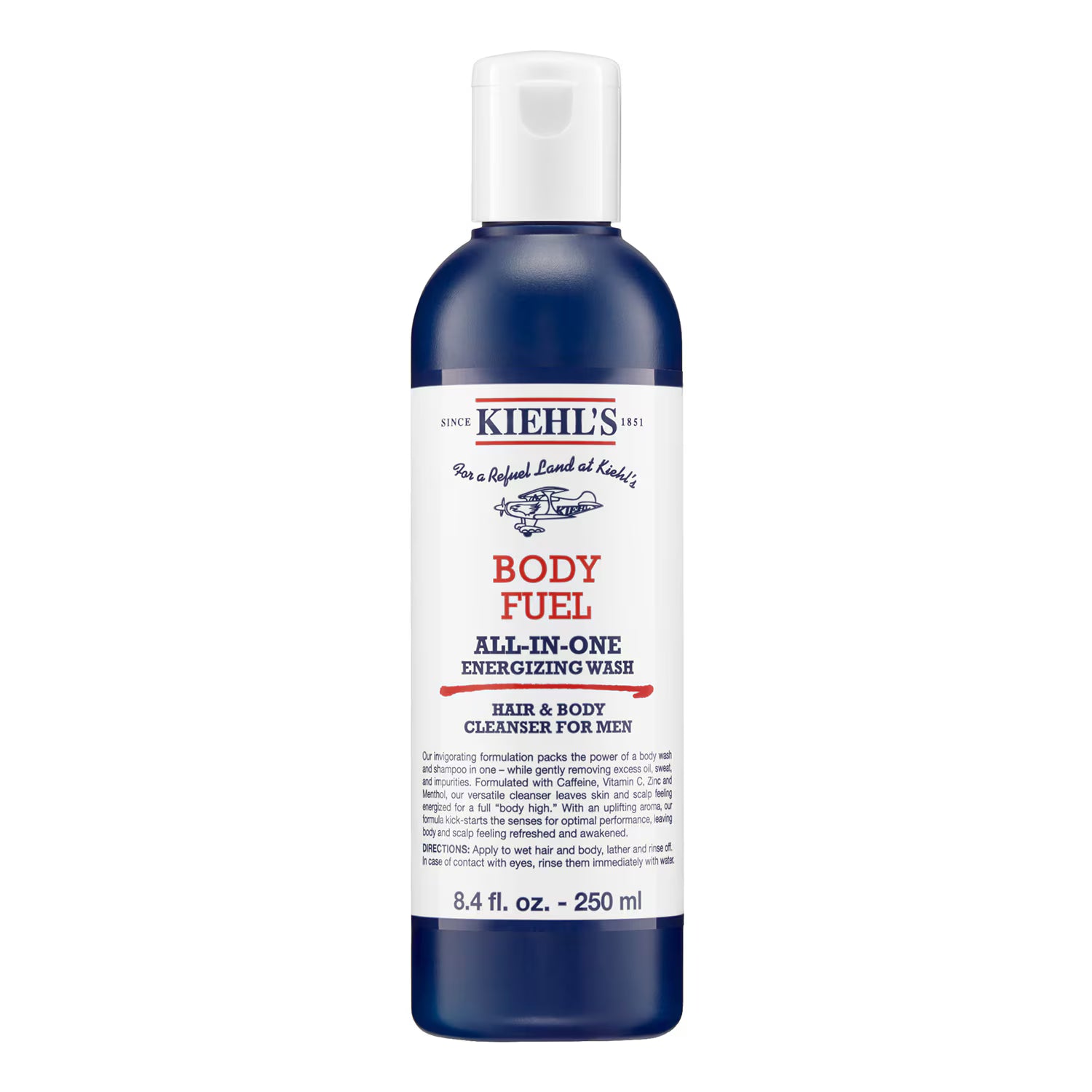 Kiehls Body Fuel All‑in‑One Energizing Wash - Nylaglow