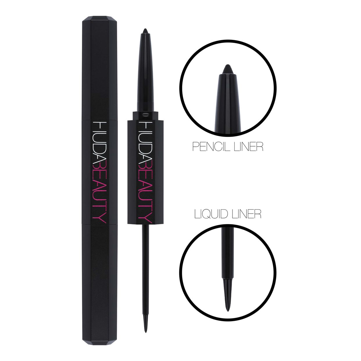 HudaBeauty Life Liner Double Ended Eyeliner Liquid & Pencil