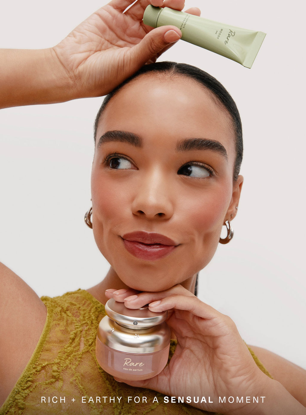 Rare Beauty Fragrance Layering Balm – Woody Oak
