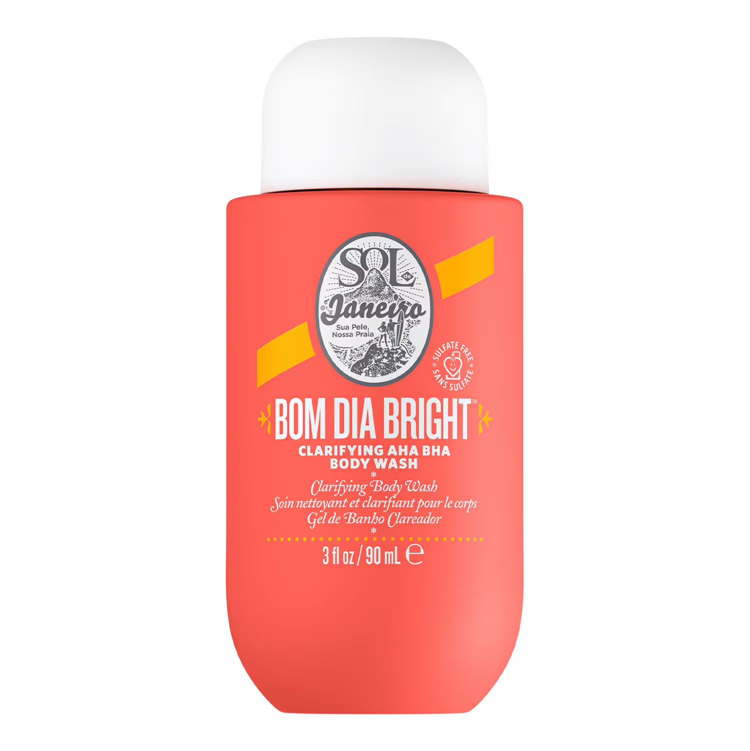 Sol de Janeiro Bom Dia Bright Clarifying AHA BHA Body Wash - Nylaglow