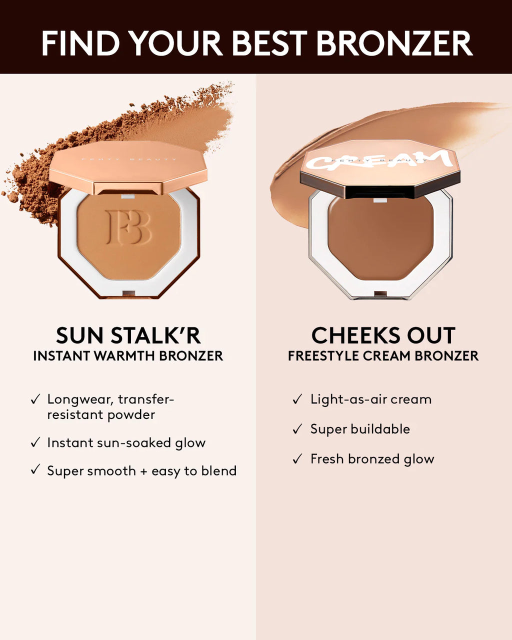 Fenty Beauty Cheeks Out Freestyle Cream Bronzer