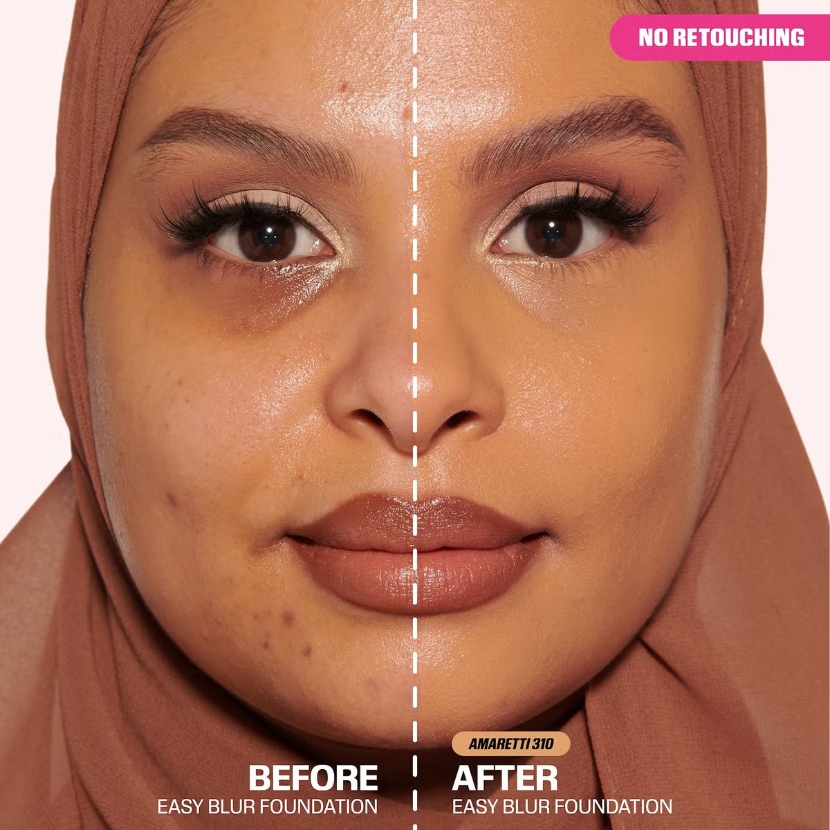 HudaBeauty Easy Blur Natural Airbrush Foundation with Niacinamide