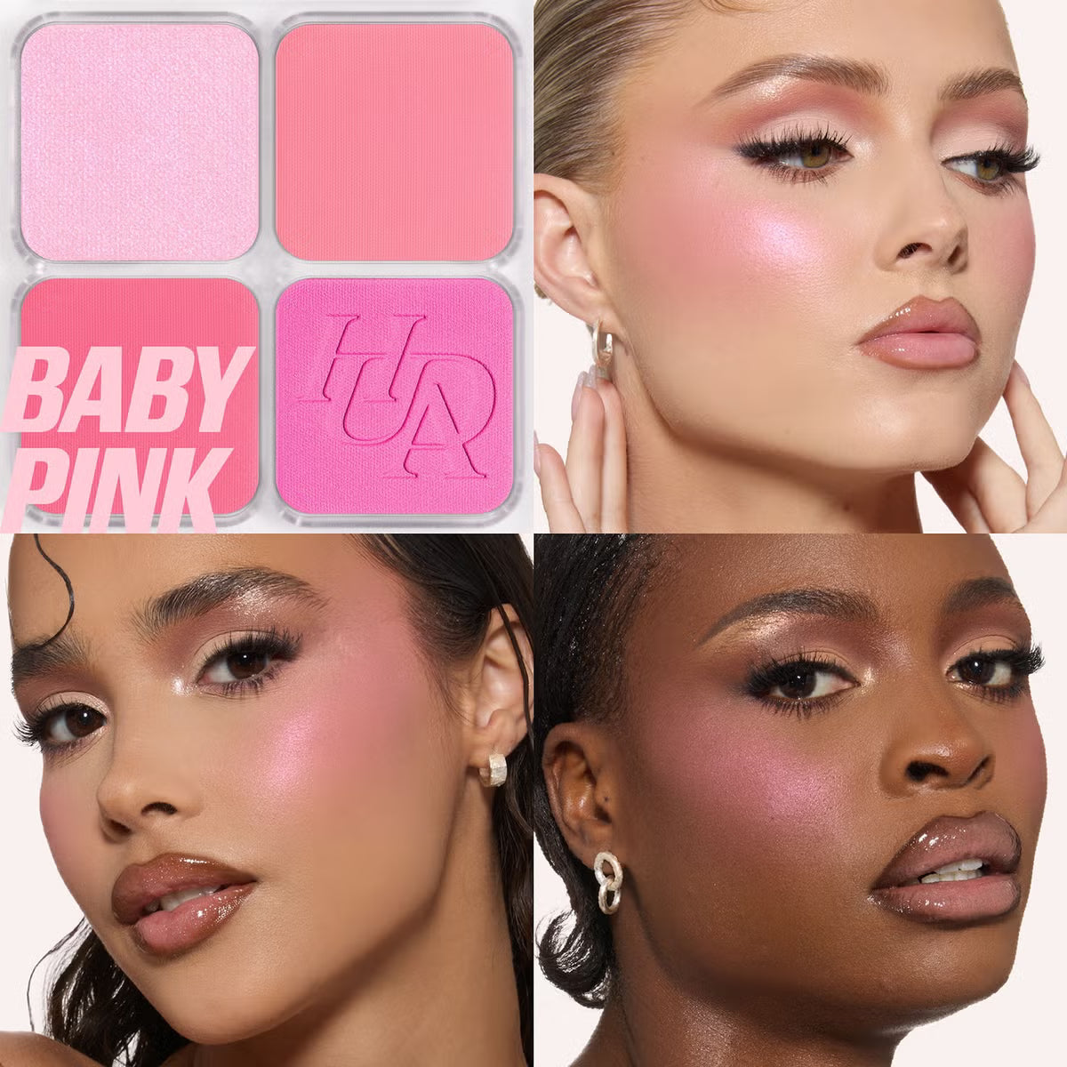 Hudabeauty Blush Filter Blurring Blushlighters Palette