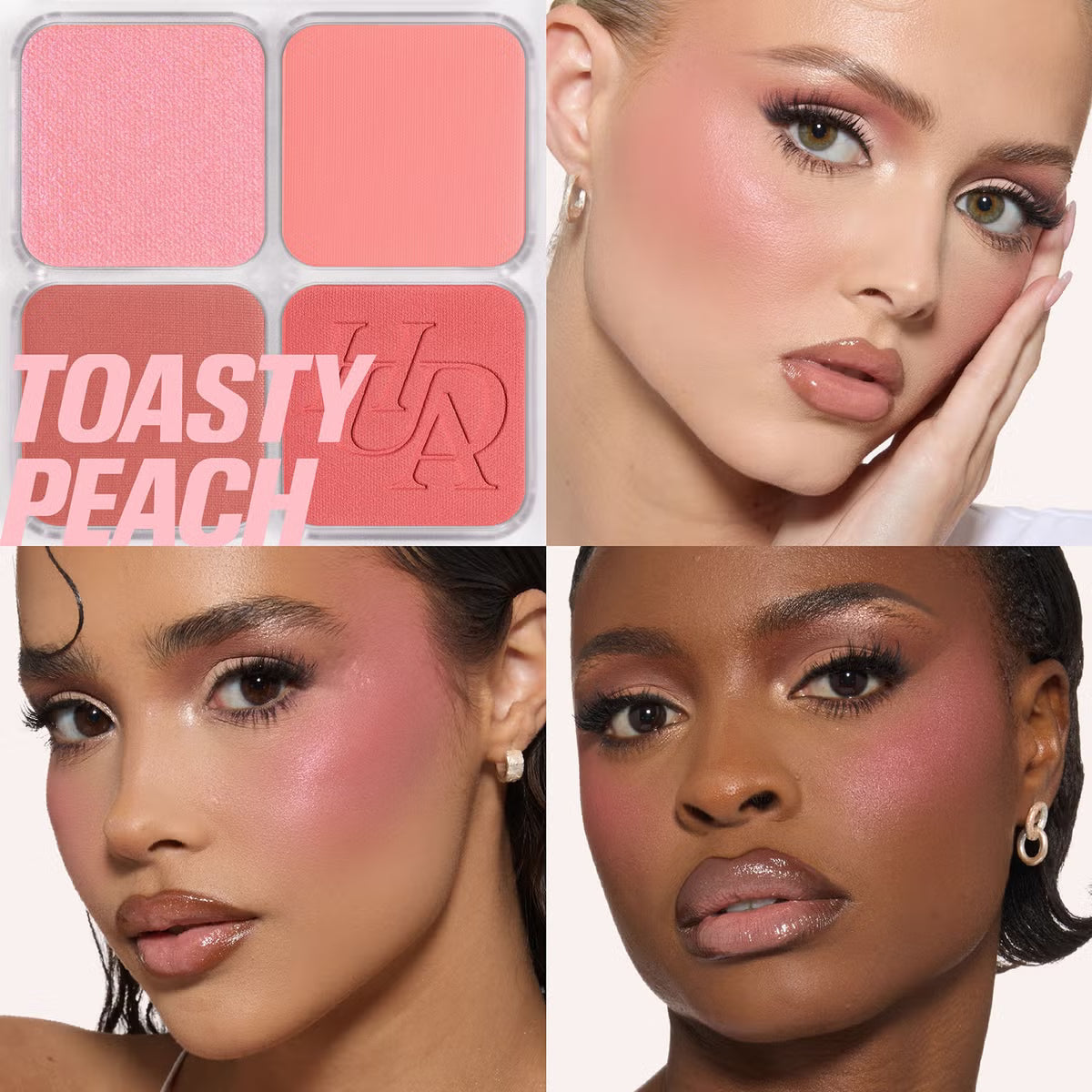 Hudabeauty Blush Filter Blurring Blushlighters Palette