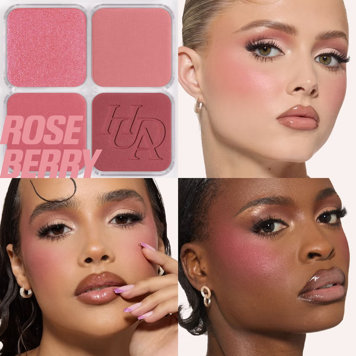 Hudabeauty Blush Filter Blurring Blushlighters Palette