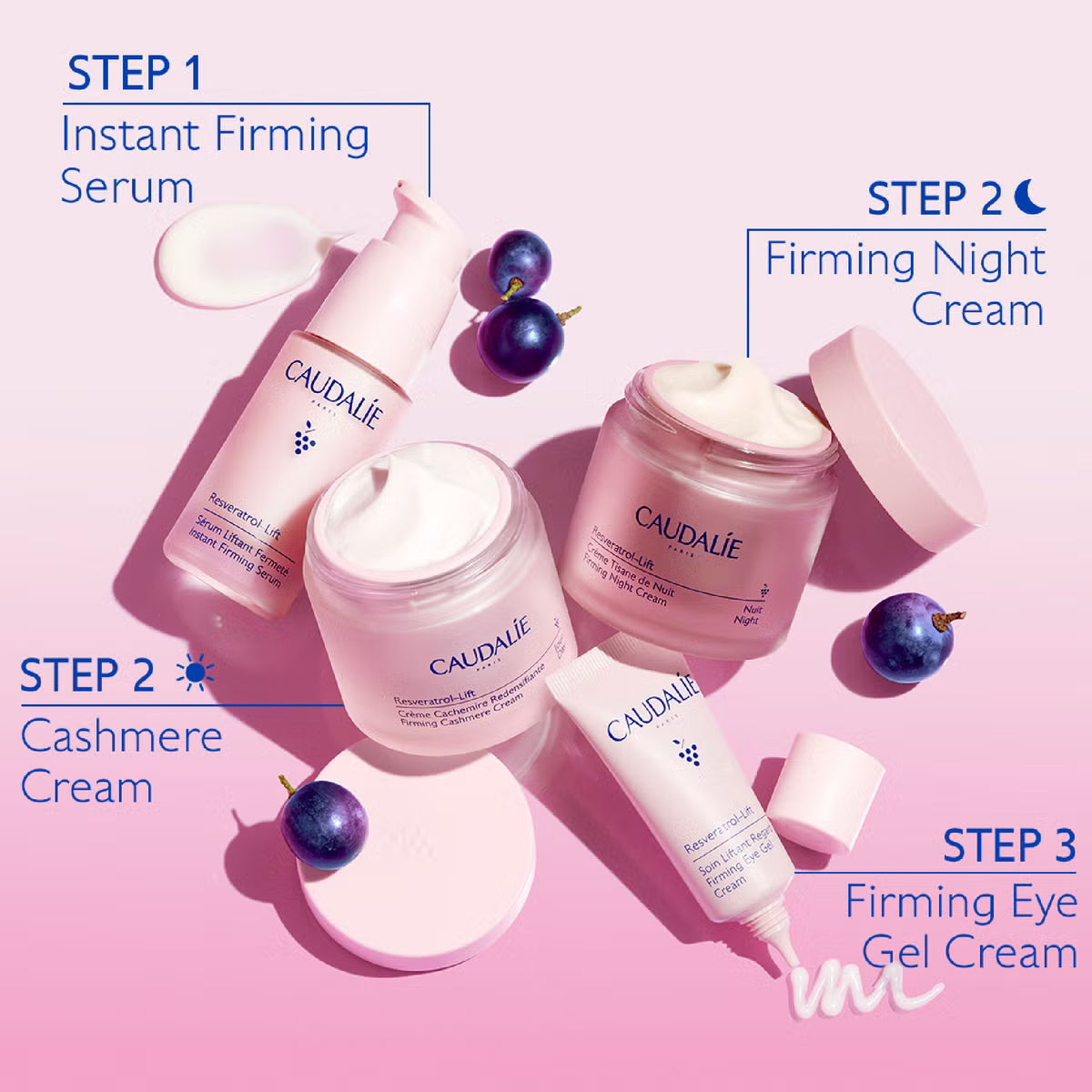 Caudalie Recharge Cashmere Redensifying Cream & Refill Duo