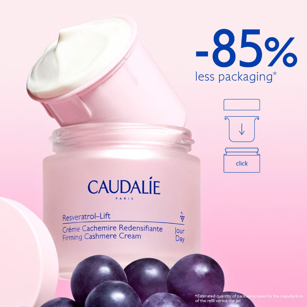 Caudalie Recharge Cashmere Redensifying Cream & Refill Duo