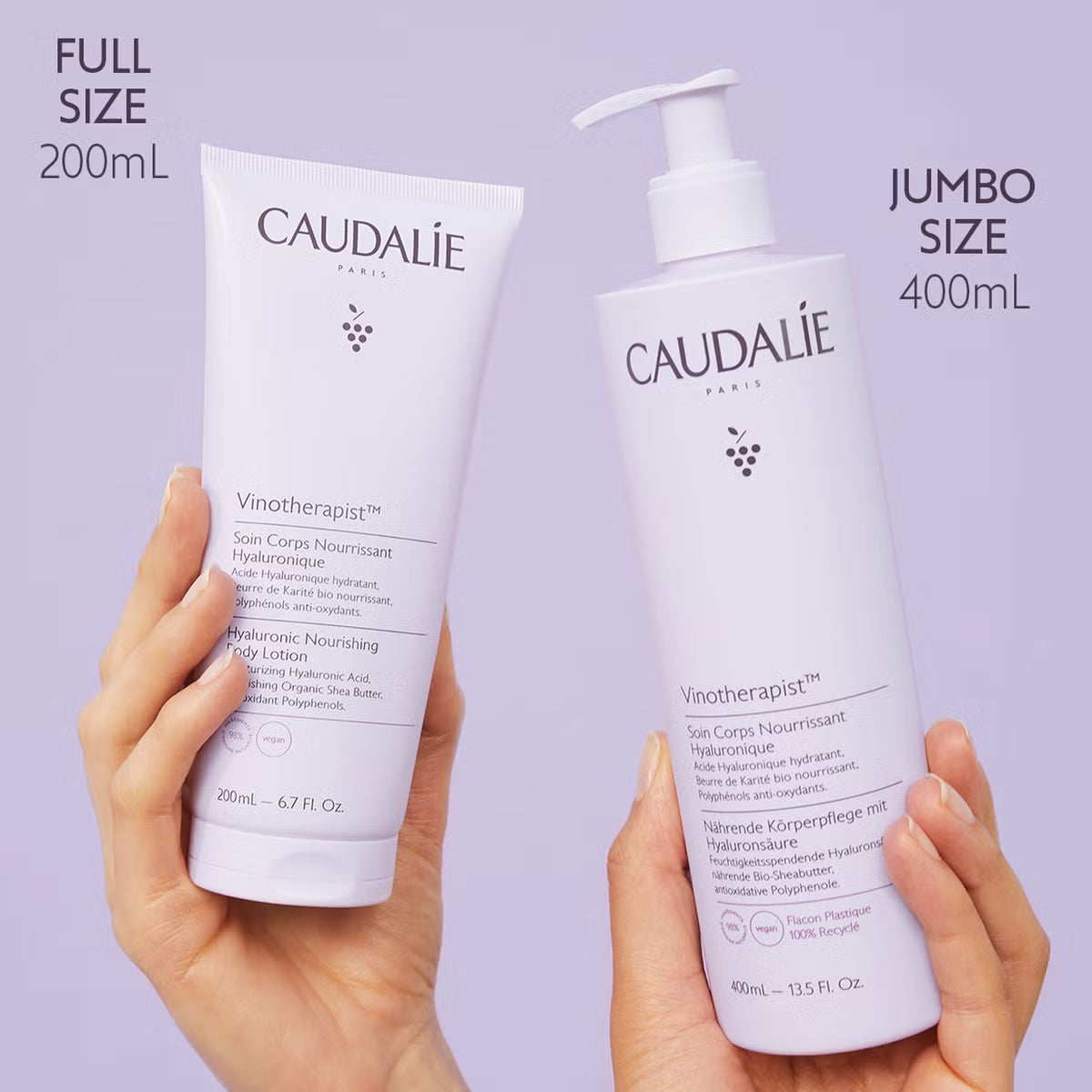 Caudalie Nourishing Hyaluronic Body Care Duo